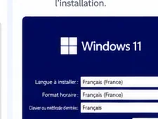 Illustration de l'assistant d'installation Windows